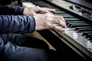 piano playing